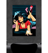 Mia Ahşap Poster (27x18)