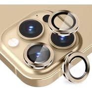 ALLY iPhone 14 Pro-14 Pro Max 3D Metal Çerçeveli Kamera Lens Koruyucu-(5775) - SSSSSS6995-4820