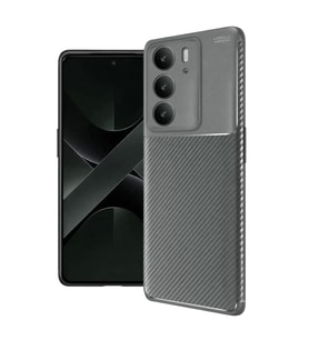 Realme C75 4G Auto Focus Karbon Kapak - Gri
