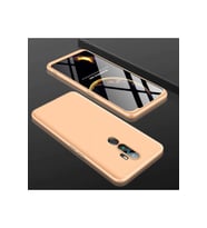 Oppo A5 2020 Uyumlu Kılıf Zore Ays Kapak (Gold)