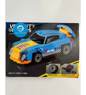 Araba Lego 63 Parça Mavili Sarılı Renkli