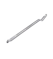 İzeltaş Levye Oluklu Kıvrık Uçlu 600mm Krom Kaplı - 6360260600