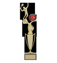 ODAK KUPA - Figürlü Kupalar - Tenis Erkek Figürlü Kupalar FG-043 A - 46 cm