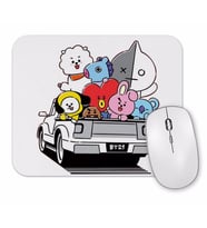Bts  BT21 01 Mouse Pad