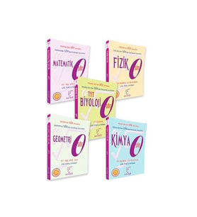 Karekök Yayınları TYT 0 Seti 5 Kitap Set