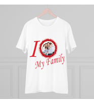 Aile Fotoğrafınız İle T-shirtler (Beyaz)