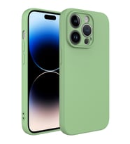 Lexroo iPhone 14 Pro Max Kılıf Kamera Korumalı Mara Lansman Kılıf - Açık Yeşil