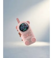 Ekranlı Çocuk Telsizi 1-3 km Çekim Mesafesi ile (LCD Model)