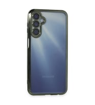 Samsung Galaxy A55 5g Kılıf Kamera Korumalı Lensli Silikon - Yeşil