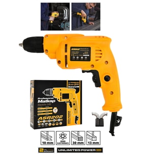 Elektrikli Matkap 10 mm Metal Şanzıman 580W
