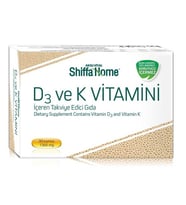 SHF VİTAMİN K&D3 30 SOFTGEL