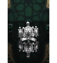 Kaplumbağa Figürlü 925 Ayar Gümüş Unisex 902799