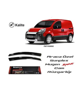 Sunplex Fiat Fiorino Sunplex Mugen Tip 2'Li Cam Rüzgarlığı