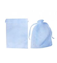Kese taşlı battal boy beyaz 28*40cm p20-