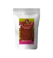 Coconut Pink Matcha - Hindistan Cevizi Aromalı Pembe Superfood Matcha Tozu, 100 Gr