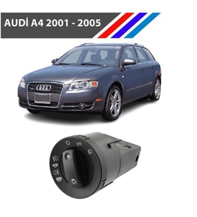 Audi A4 Far Açma Anahtarı Ön Arka Sis 01-05