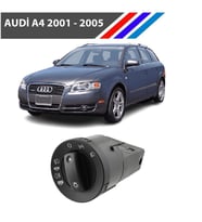 Audi A4 Far Açma Anahtarı Ön Arka Sis 01-05