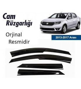 DACIA LOGAN 2013-2017 4LÜ SUNPLEX CAM RÜZGARLIĞI