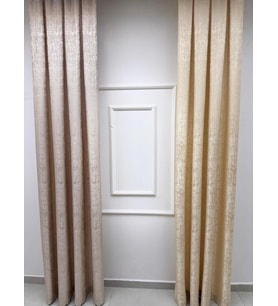 NİVEMESHOME LİNA V-5206 VİZON 1/3 PİLELİ FON PERDE