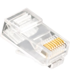 Vcom NM006 20li Plastik RJ45 8P8C Cat6-UTP-RJ45-3u Konnektör