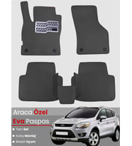 FORD KUGA 1 (2008-2012) Uyumlu EVA Paspas Tam Set–Araca Özel,Su Geçirmez,Kolay Montaj