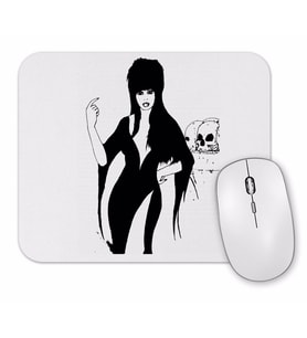 Elvira A Rainha Das Trevas Mouse Pad