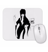 Elvira A Rainha Das Trevas Mouse Pad