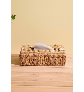 Şık Hasır Peçetelik, 24x13x6 cm, Ev ve Ofis Dekorasyonu İçin Idealdir