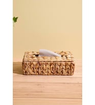 Şık Hasır Peçetelik, 24x13x6 cm, Ev ve Ofis Dekorasyonu İçin Idealdir