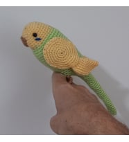 Amigurumi Kuş  Muhabbet Kuşu Sarı Yeşil (Sarı-Yeşil)