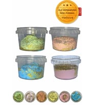 Simli Slime 4 Lü Slime Ele Yapışmayan Slime Slaym Pofuduk Slime