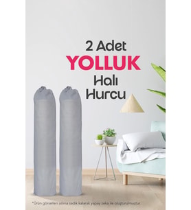 Hurcu, Halı Saklama Kılıfı, Halı Organizeri (Gri, Yolluk Hurcu)