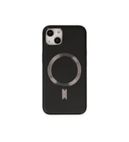 Çınarcık Dev iPhone 14 Plus Kılıf Coco Deri Magneticsafe Silikon - Haki Yeşil