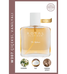 Royal Platinum W307 Kadın Parfüm Çiçeksi Vanilya