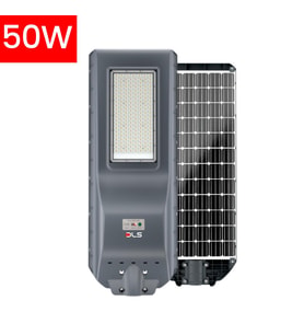 DLS 50W Profesyonel Solar Sokak Armatürü  Tüm Gece Aydınlatma  Güneş Enerjili SLR-102-50-01 (Beyaz)