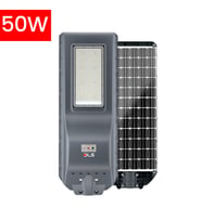 DLS 50W Profesyonel Solar Sokak Armatürü Tüm Gece Aydınlatma Güneş Enerjili SLR-102-50-01