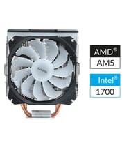 DARK FREEZER X129 DKCCX129 RGB Hava Soğutmalı AM5-1700p Dual Fan İşlemci Fanı