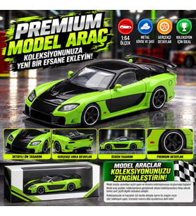 1/64 Mazda RX-7 VeilSide Fortune7 Green