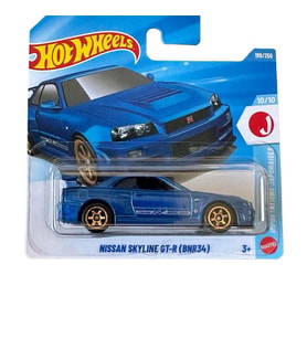 Hot Wheels Nissan Skyline GT-R BNR34