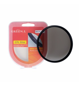 GREEN.L 72mm SLİM MC CPL CİRCULAR POLARİZE FİLTRE (Siyah)