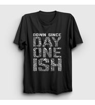 Presmono Unisex Siyah Day One Ish Wwe Güreş The Usos T-Shirt 525487tt