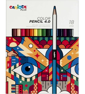 Carioca Plus 4.0 Kuru Boya Kalemi 18'Li