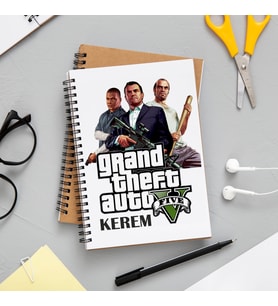 GTA Grand Theft Auto Defteri Kişiye Özel