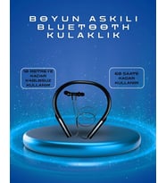 Polygold PG-100 Type-C Şarjlı Bluetooth Kulaklık – Boyun Askılı Uzun Pil Ömürlü Mikrofonlu