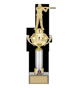 ODAK KUPA - Figürlü Kupalar - Atıcı Figürlü Kupalar FG-058 B - 43 cm