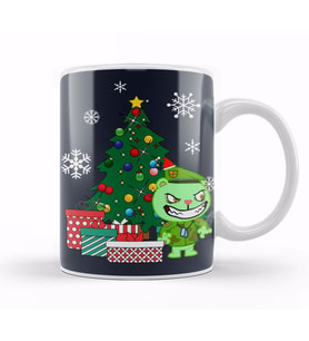 Flipqy Around The Christmas Tree Happy Tree Friends Kupa Bardak Porselen