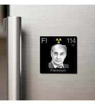 Flerovium (Flerovyum) Elementi – Buzdolap Magneti – 9x9 cm