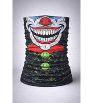 Nessiworld Joker Yüz Baskılı Baf Bandana - Çok Amaçlı Boyunluk Bandana 2 No (Krem)