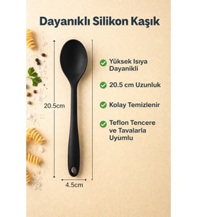 Ivory Ivo-sl104 Silikon Derin Kaşık (Gold)