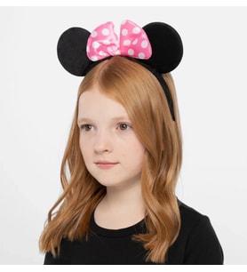 Pembe Fiyonklu Minnie Mouse Tacı Kulak NessiWorld